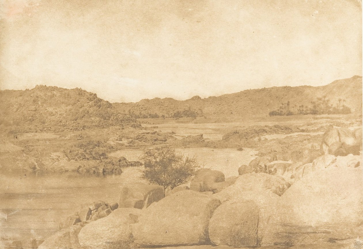 Az első jobbparti szürkehályogról készült nézet, 1849-50. alkotó: Maxime Du Camp