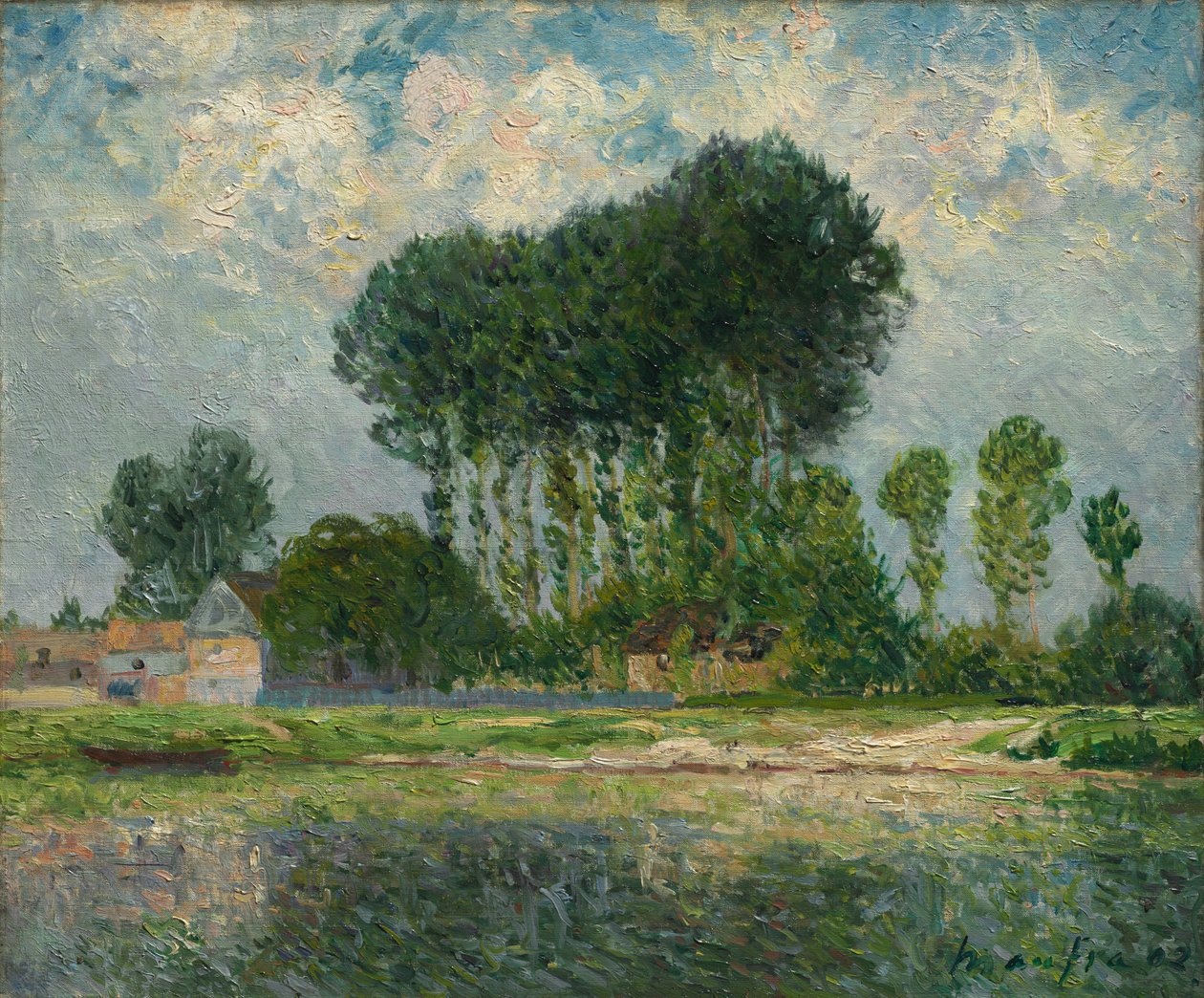 A folyó, 1902. alkotó: Maxime Emile Louis Maufra
