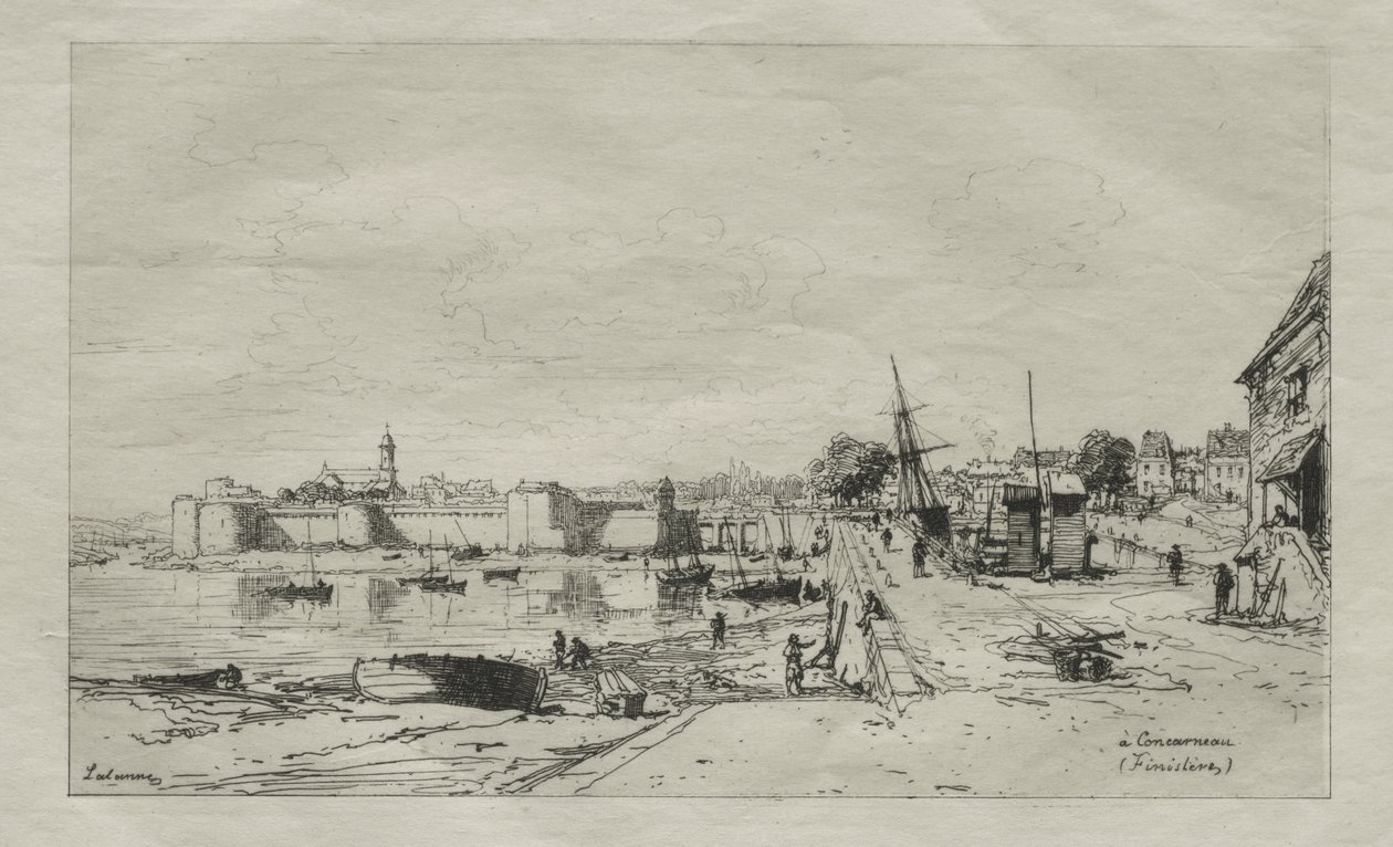Concarneauban (Finistère) alkotó: Maxime Lalanne