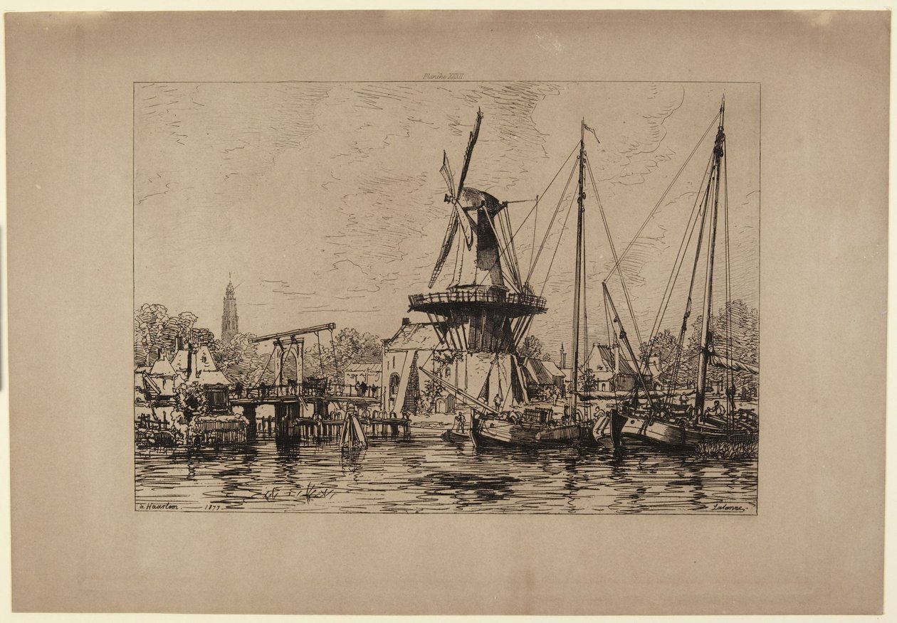 Haarlemben - 1877 alkotó: Maxime Lalanne