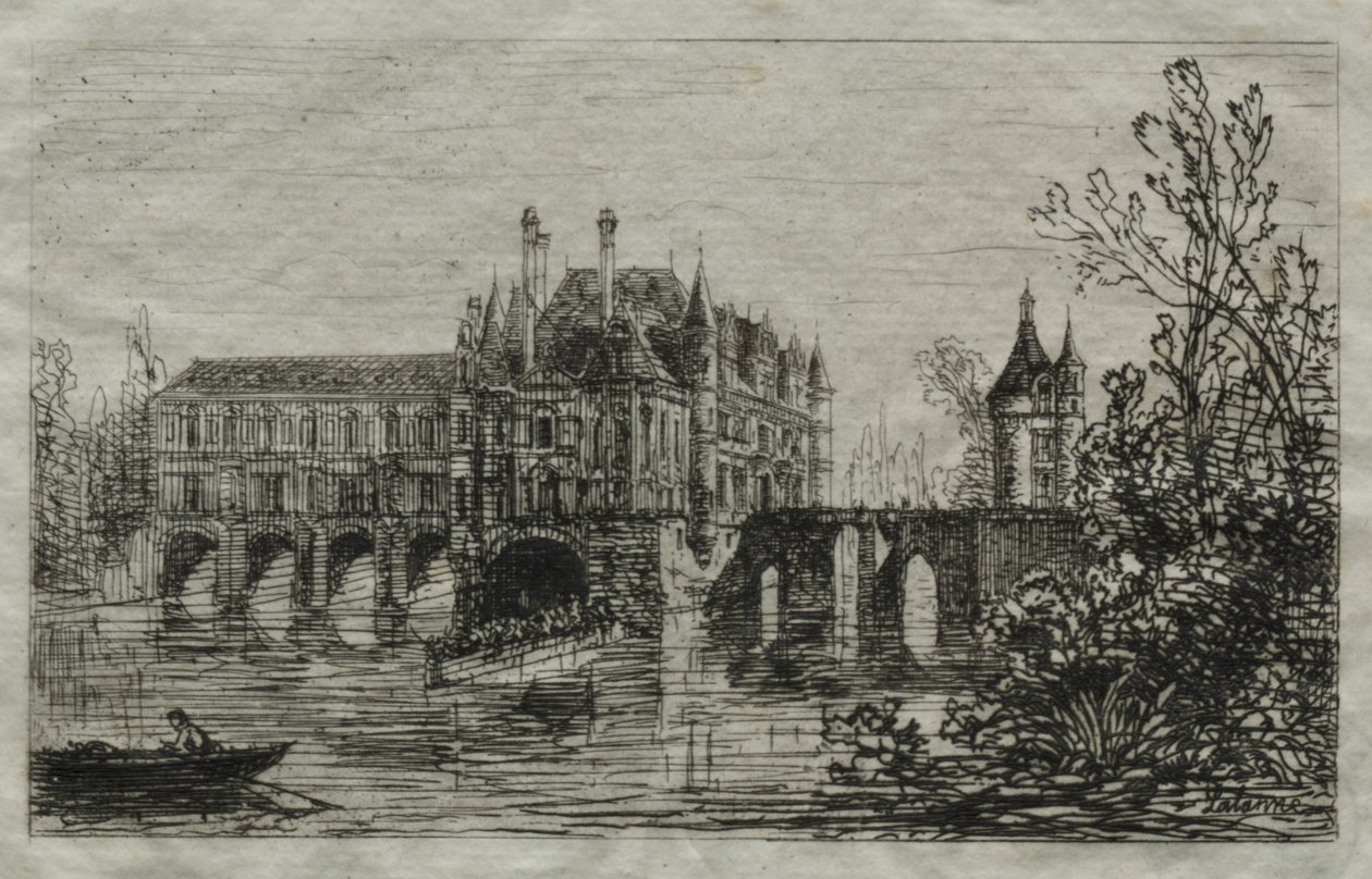 Chenonceau kastély alkotó: Maxime Lalanne