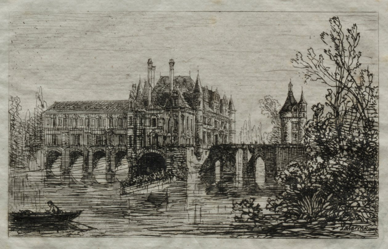 Chenonceau kastély alkotó: Maxime Lalanne