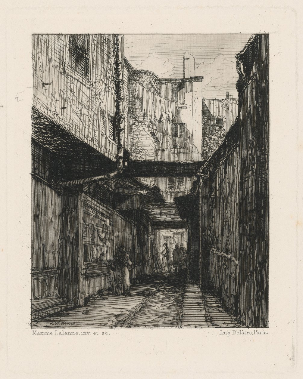 Passage de la Marmite, Párizs alkotó: Maxime Lalanne