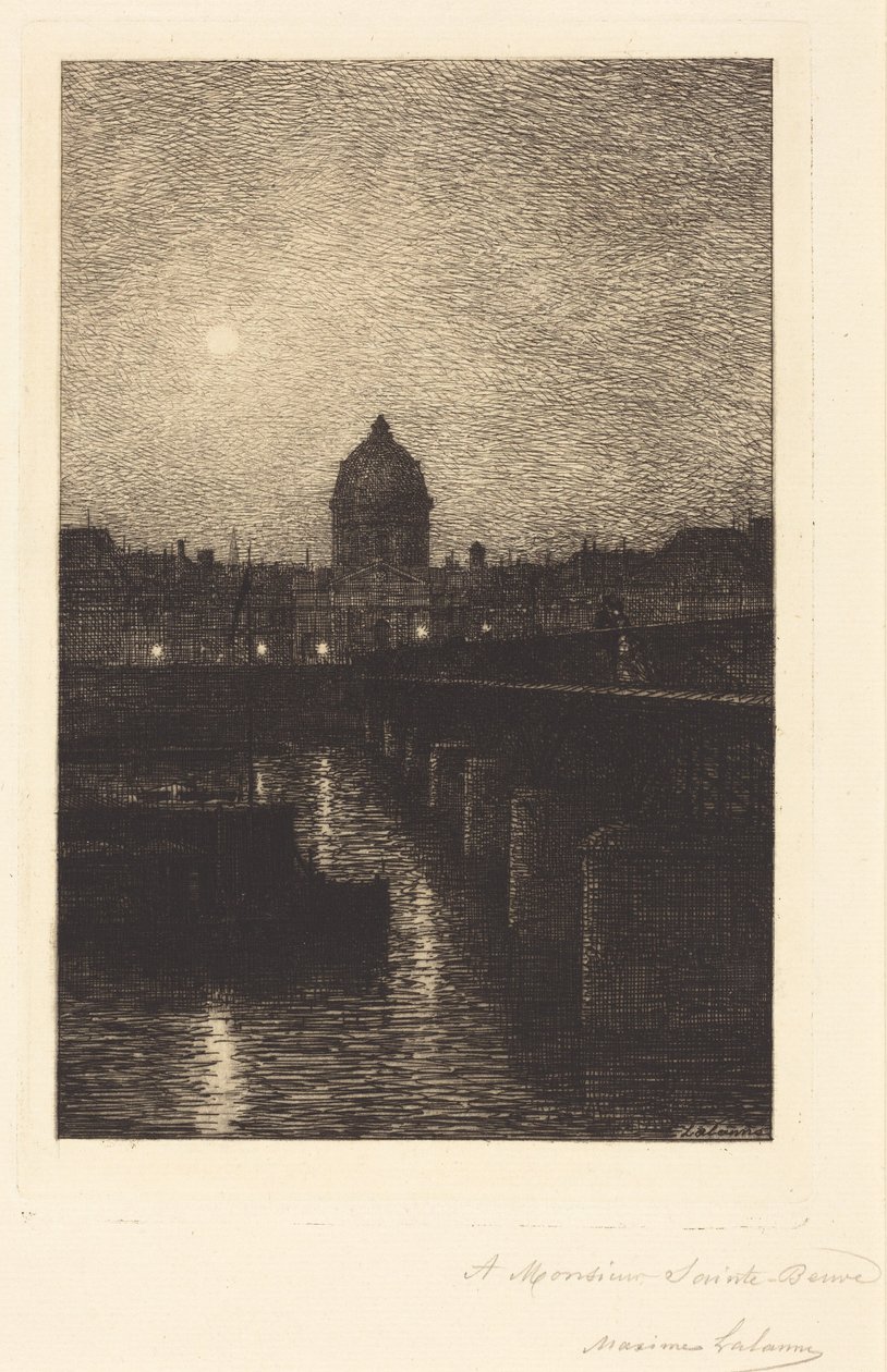 Pont des Arts alkotó: Maxime Lalanne