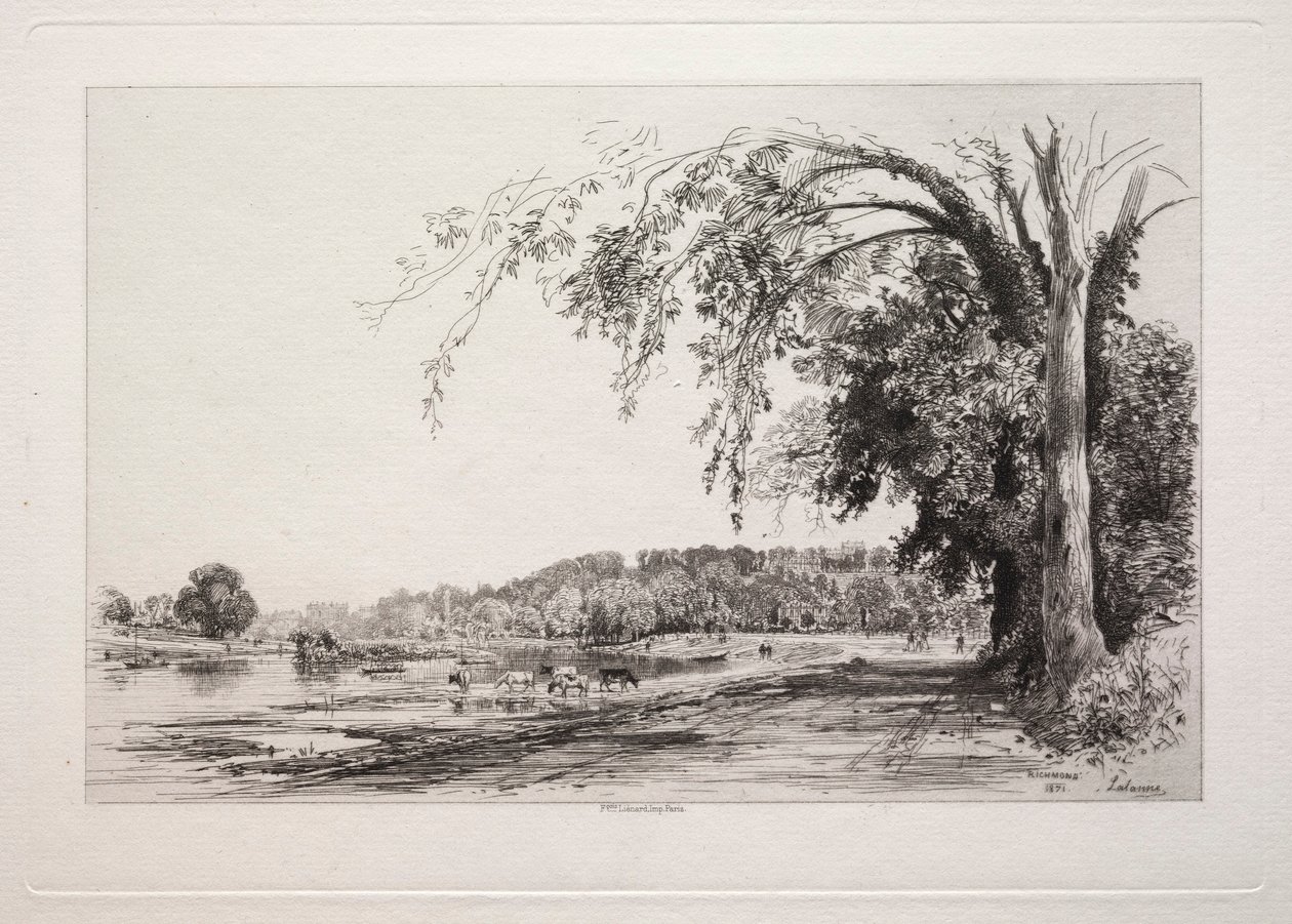Richmond, 1871. alkotó: Maxime Lalanne