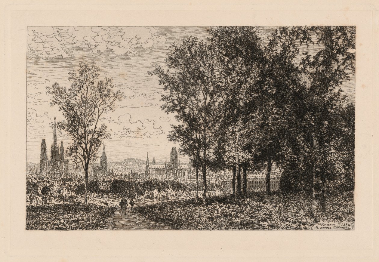 Rouen alkotó: Maxime Lalanne
