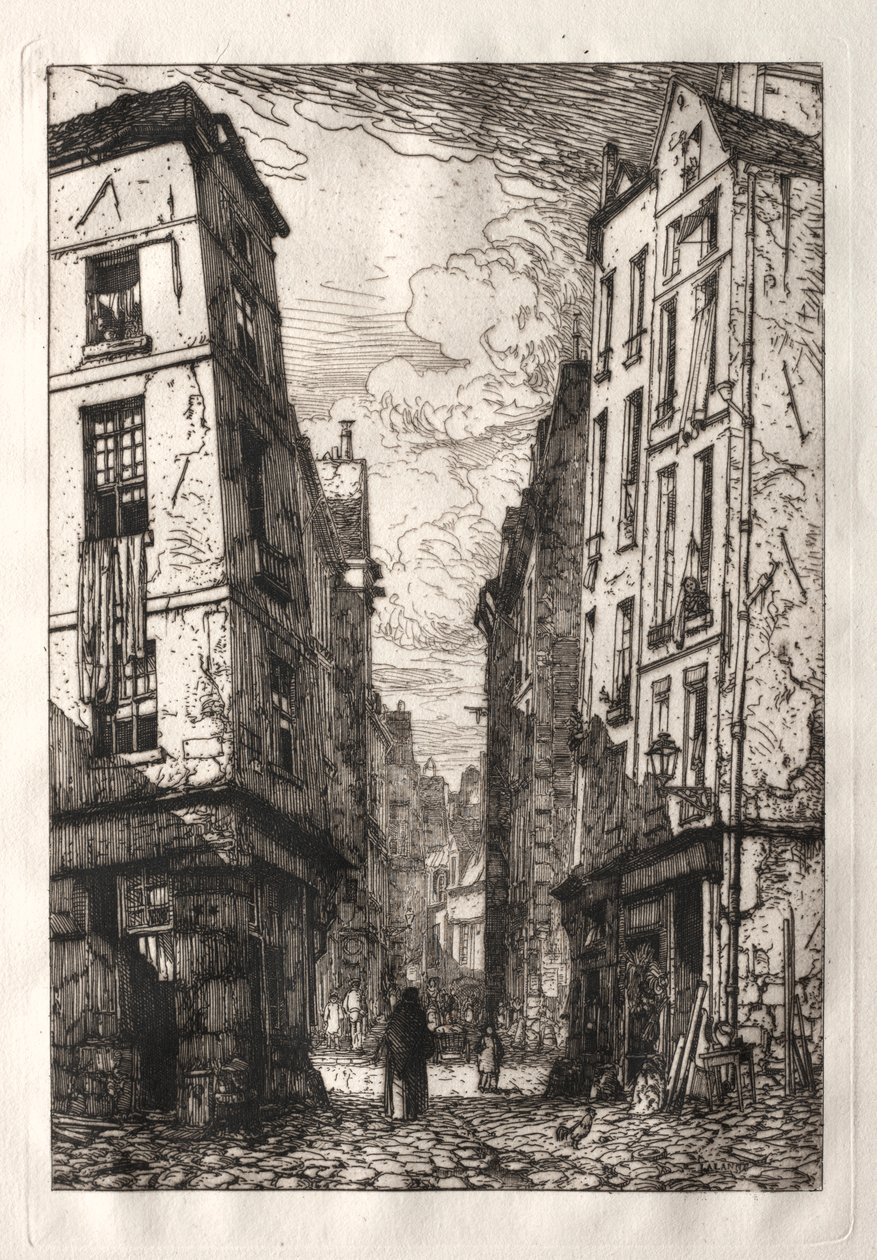 Rue des Marmousets. alkotó: Maxime Lalanne
