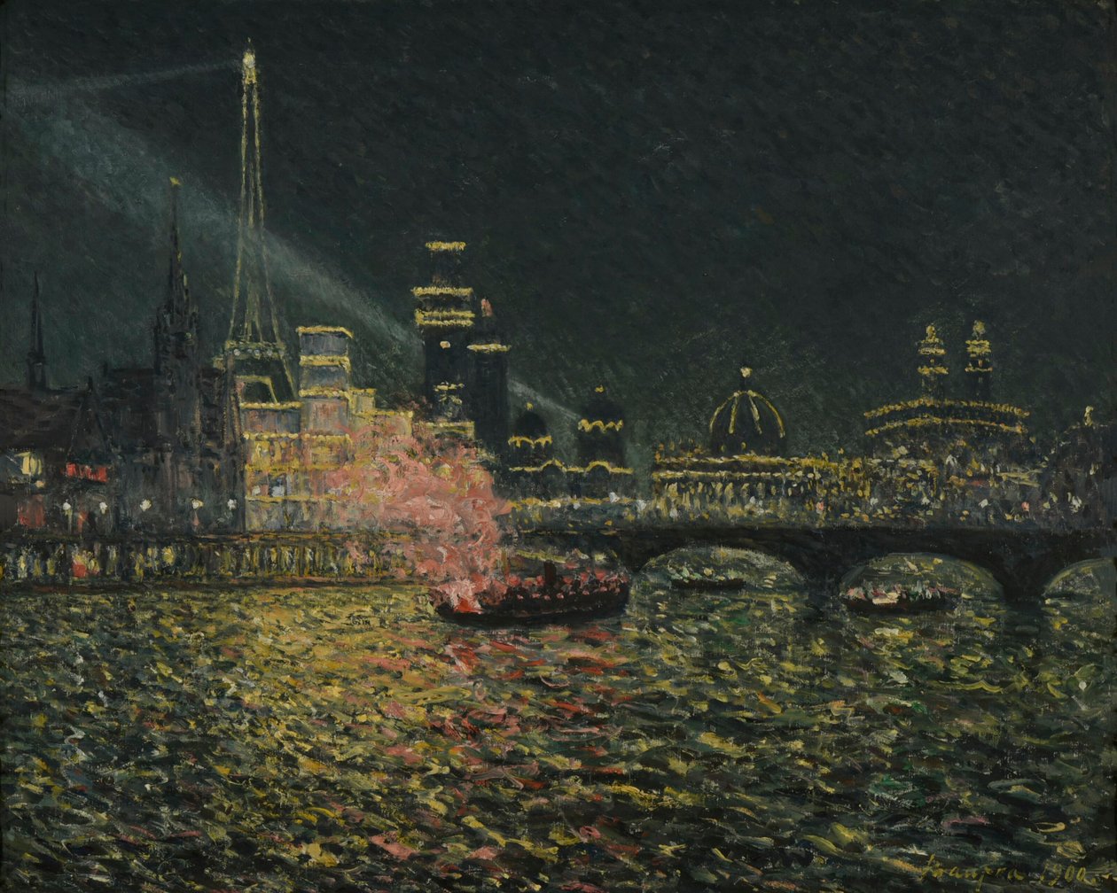 Éjszakai ünnepek: Világkiállítás 1900, 1900. alkotó: Maxime Maufra