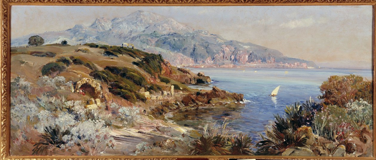 Tipaza-öböl Algériában Maxime Noire festménye (1861-1927) Kötelező említés: Provence, Marseille gyűjteményalapítása alkotó: Maxime Noire