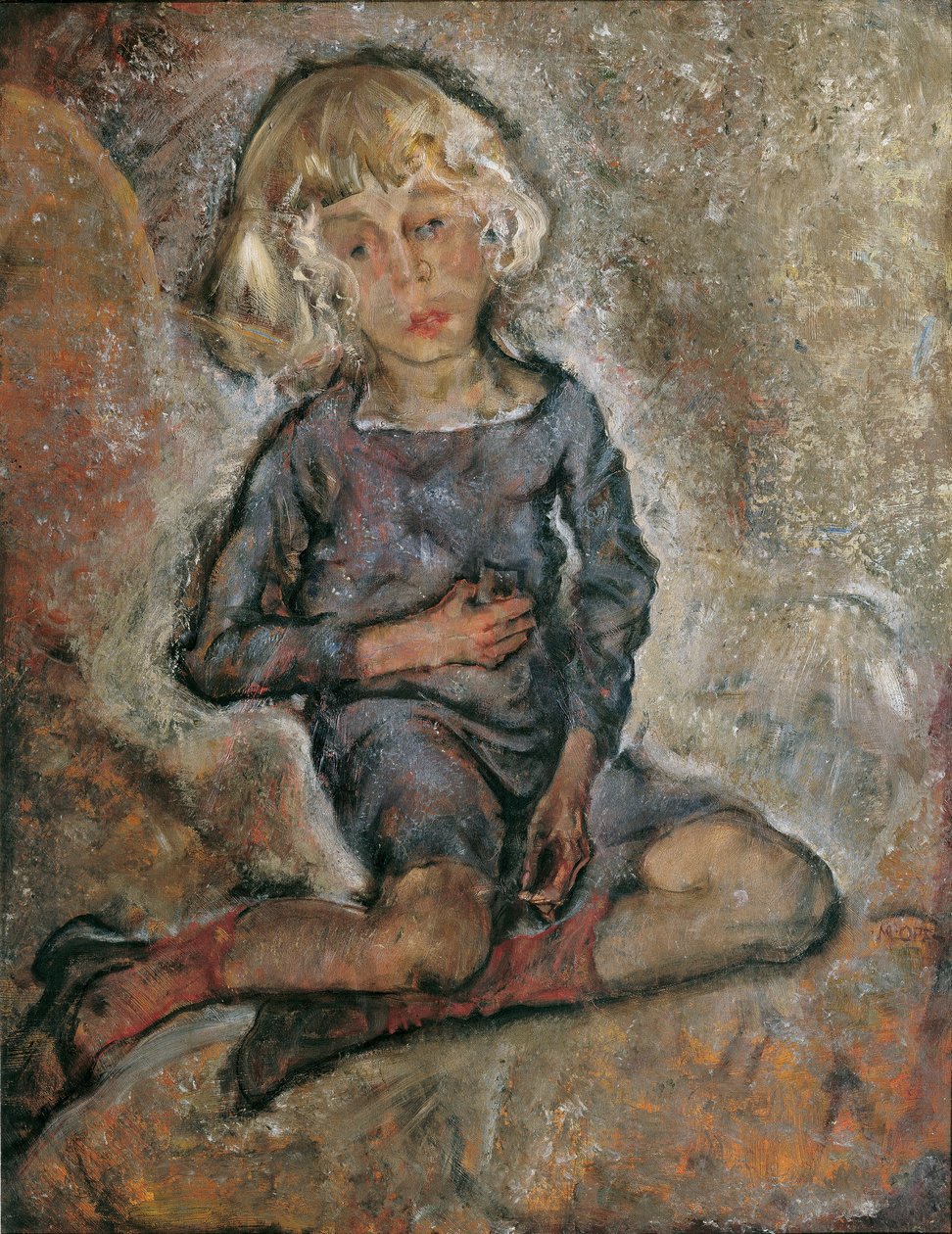Egy fiú portréja by Manfred Osthaus alkotó: Maximilian Oppenheimer
