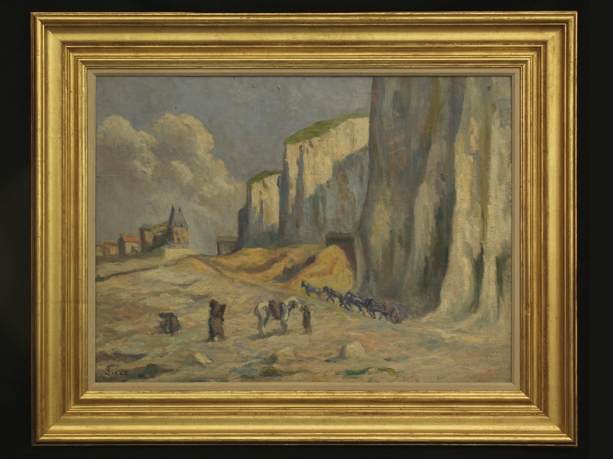 Francia tengerparti jelenet alkotó: Maximilien Luce