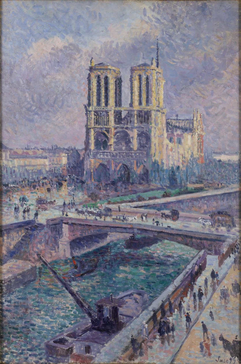 Notre Dame, 1899 alkotó: Maximilien Luce