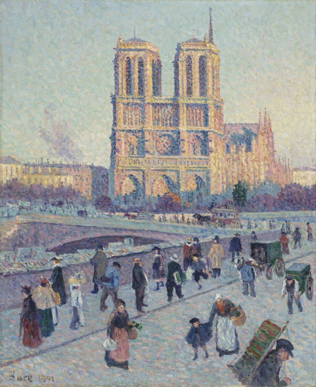 A Quai Saint-Michel és a Notre-Dame alkotó: Maximilien Luce