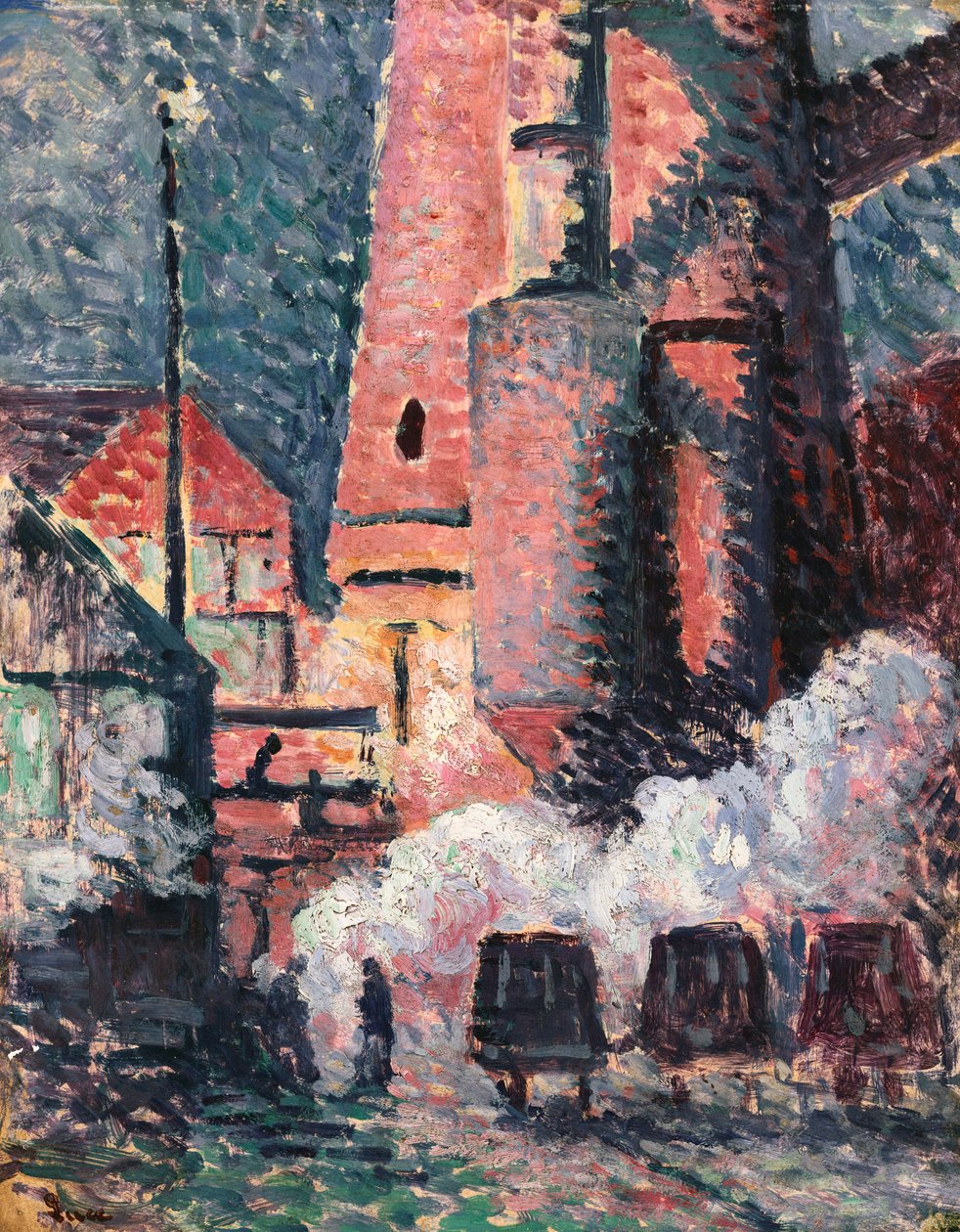 Charleroi, 1896 alkotó: Maximilien Luce