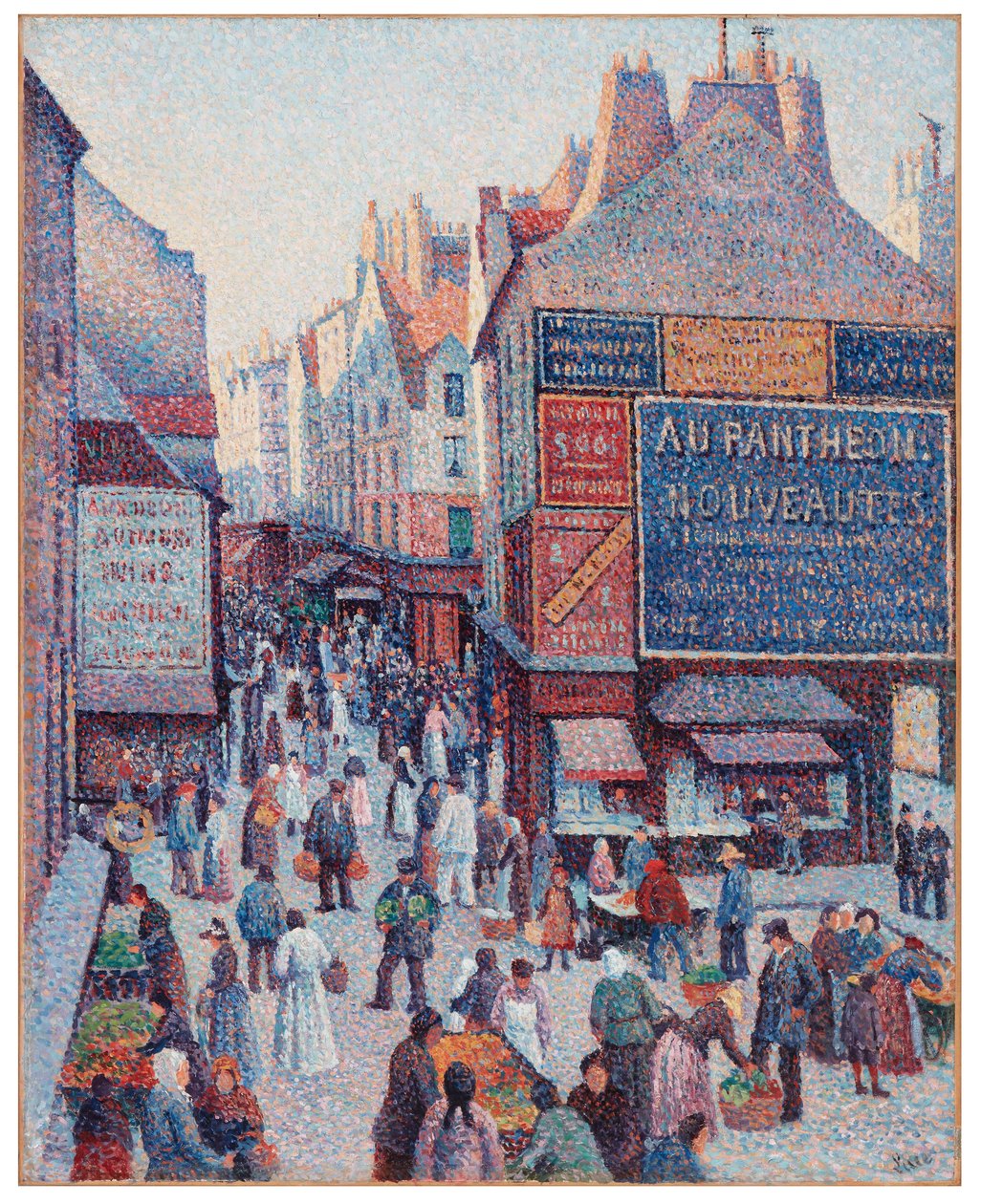 A Mouffetard utca alkotó: Maximilien Luce