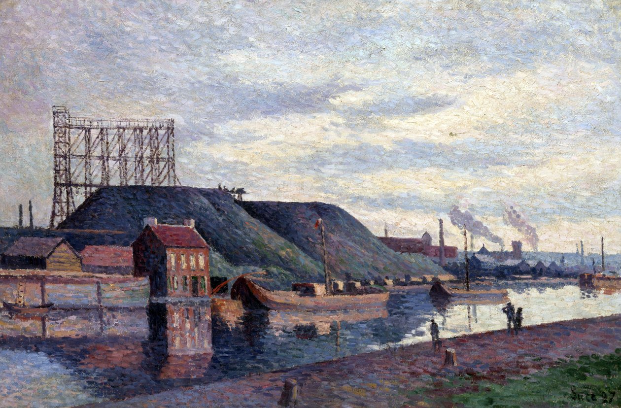 Sacré Madame meddőhányói alkotó: Maximilien Luce