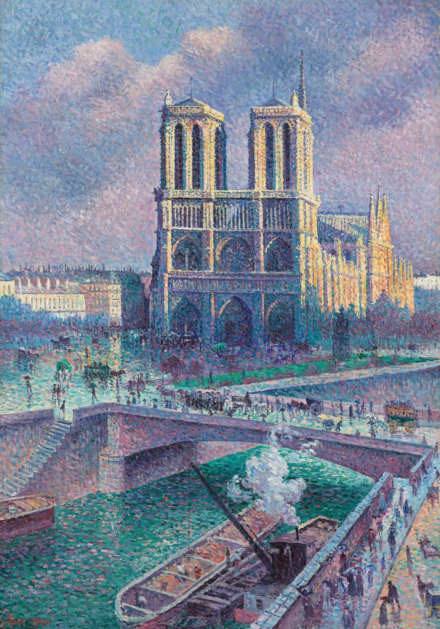 Párizsi Szűzanya, 1900 alkotó: Maximilien Luce
