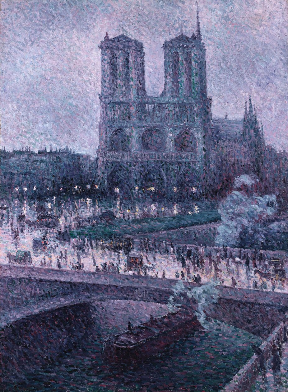 Szűzanya, 1900 körül alkotó: Maximilien Luce