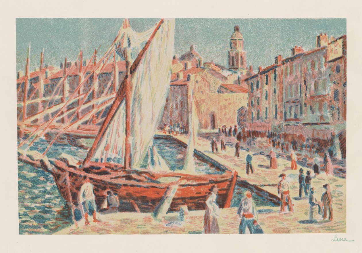 Saint-Tropez alkotó: Maximilien Luce
