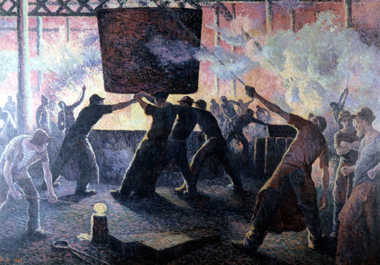Maximilian öntöde alkotó: Maximilien Luce