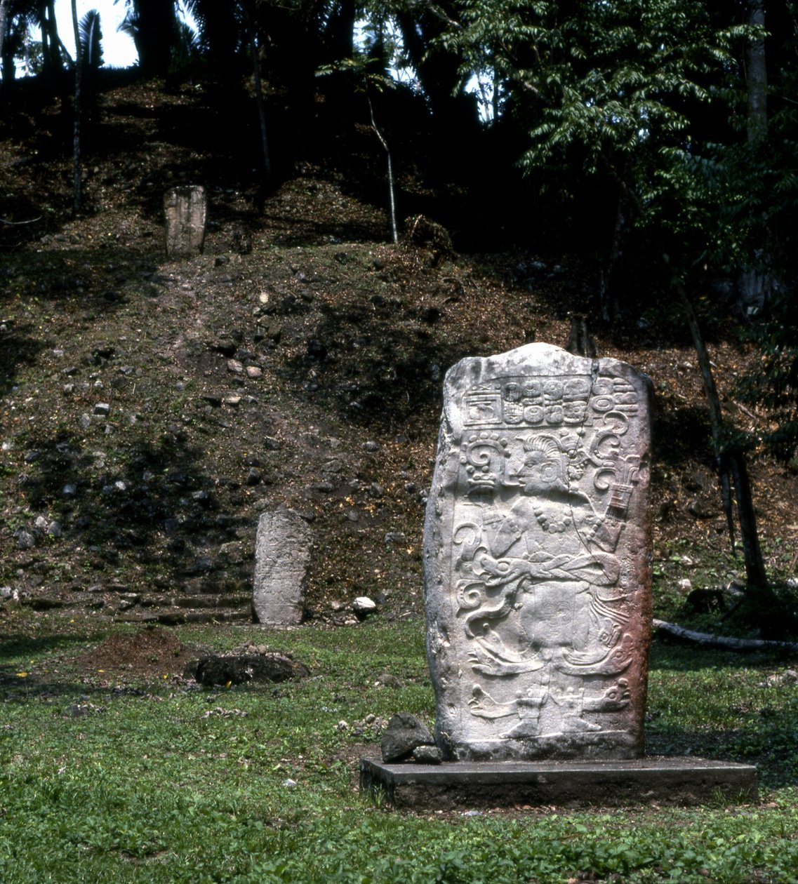 Seibal, 13. sztélé, végső klasszikus időszak, Kr. u. 849 alkotó: Mayan
