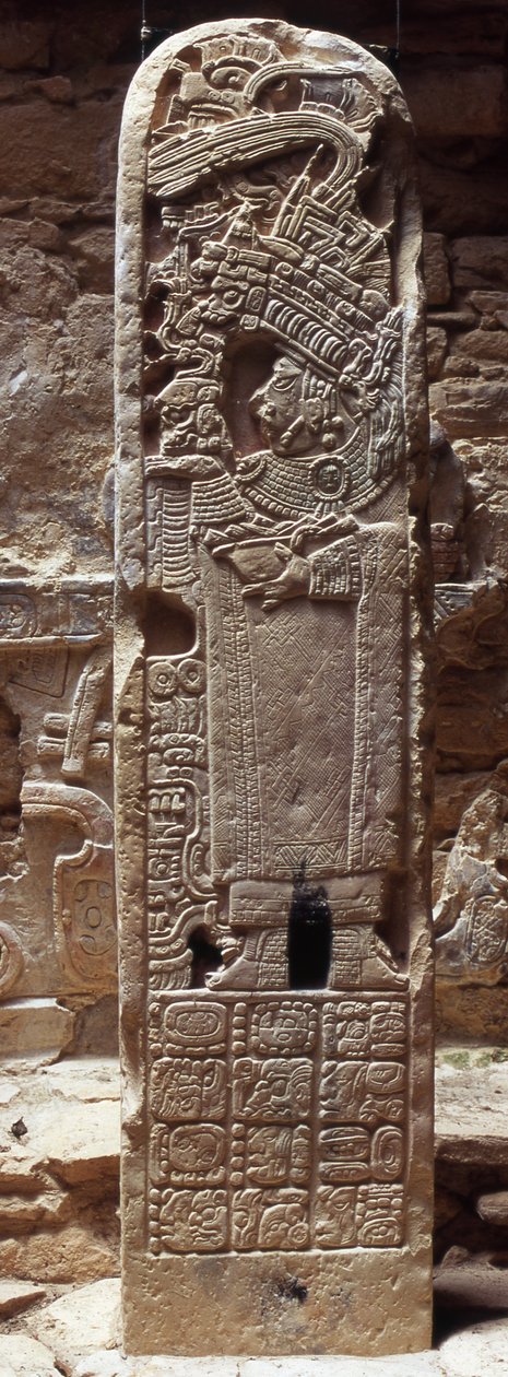 Stela 35 alkotó: Mayan