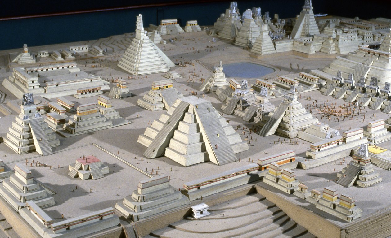 Tikal modell alkotó: Mayan