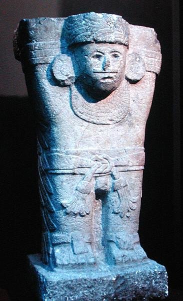 Oltári támogatás Atlanta formájában, i.sz. 800-1300 alkotó: Mayan