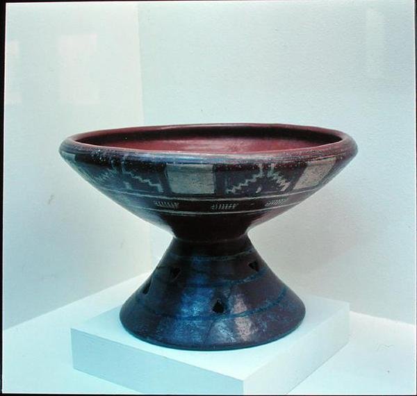 Edény, 800-1200 (kerámia) alkotó: Mayan