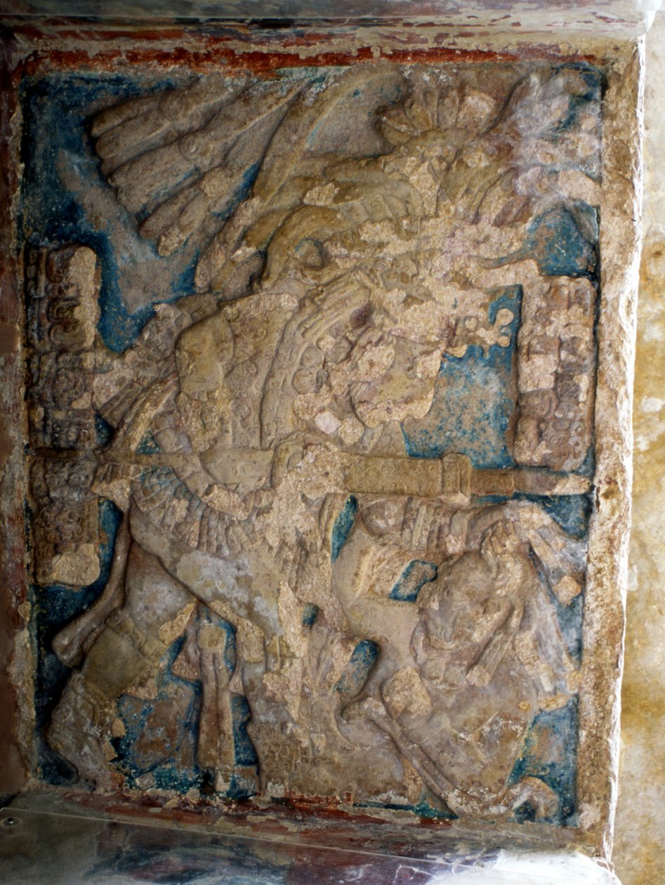 Ásóajtó, késő klasszicizmus (Kr. u. 600-900) alkotó: Mayan