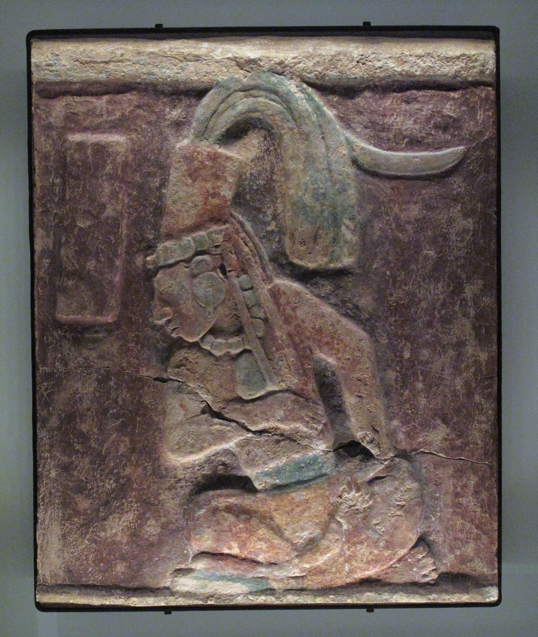 Ülő férfi, El Chicozapote, Usumacinta, Késő Klasszikus Korszak, Kr.u. 600-900 alkotó: Mayan