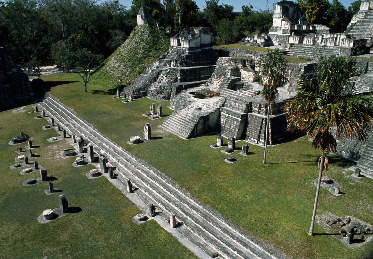 Tikal északi akropolisza, 7-8. század alkotó: Mayan