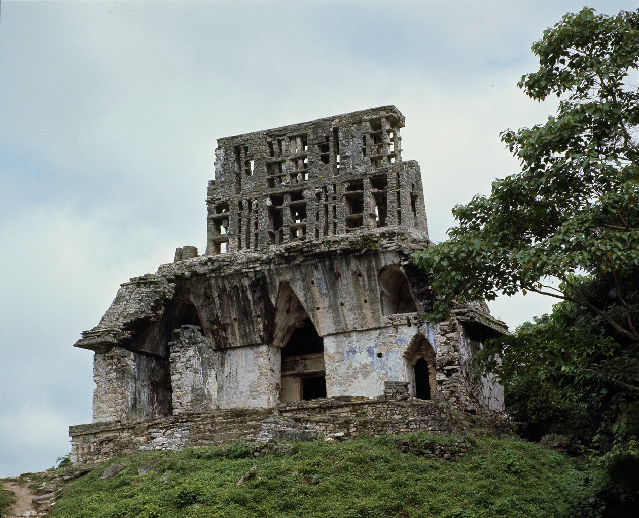A kereszt levél temploma alkotó: Mayan Mayan