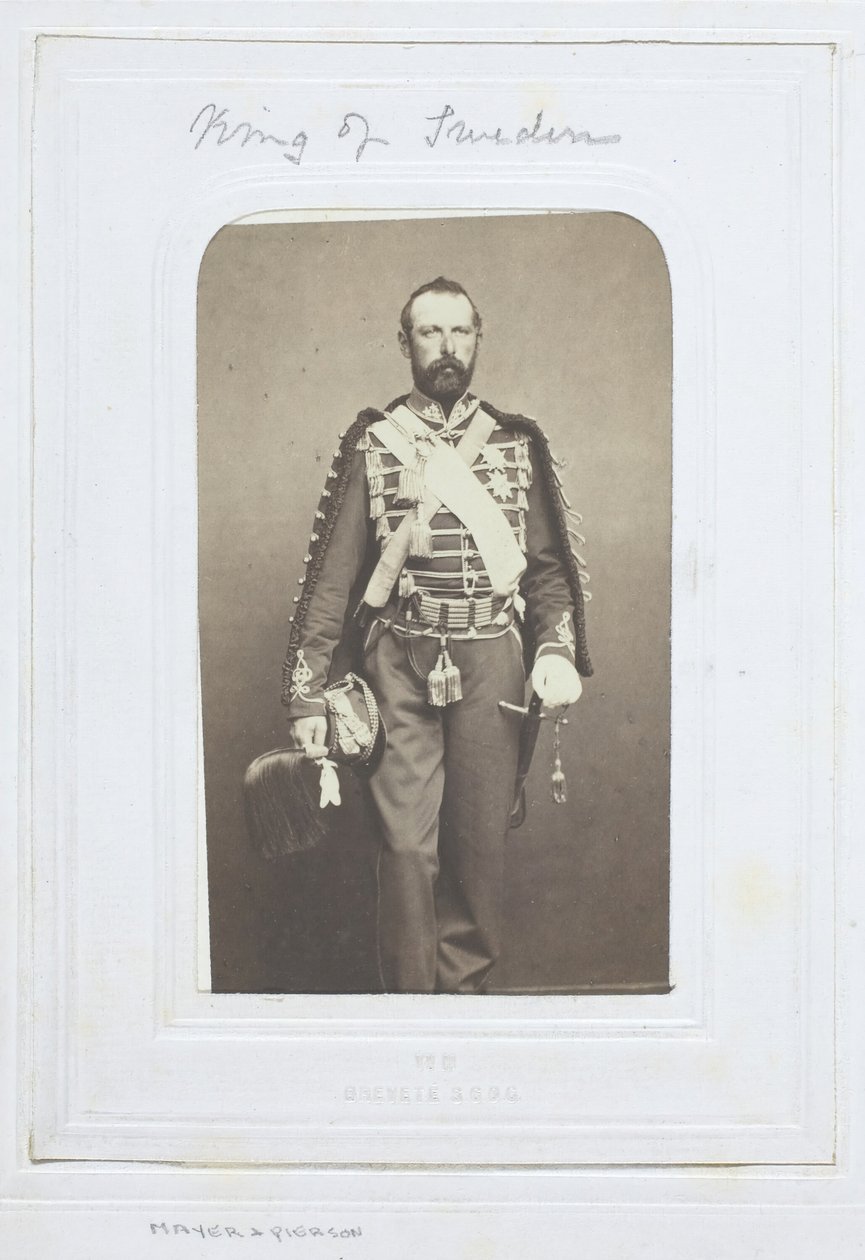 Svéd király, 1860-69. alkotó: Mayer and Pierson