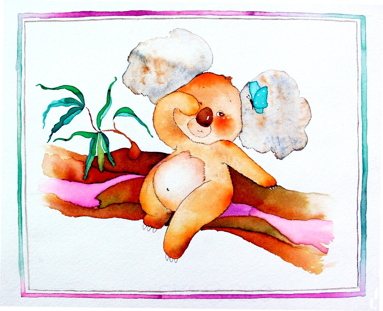 Koala (wc papíron) alkotó: Maylee Christie