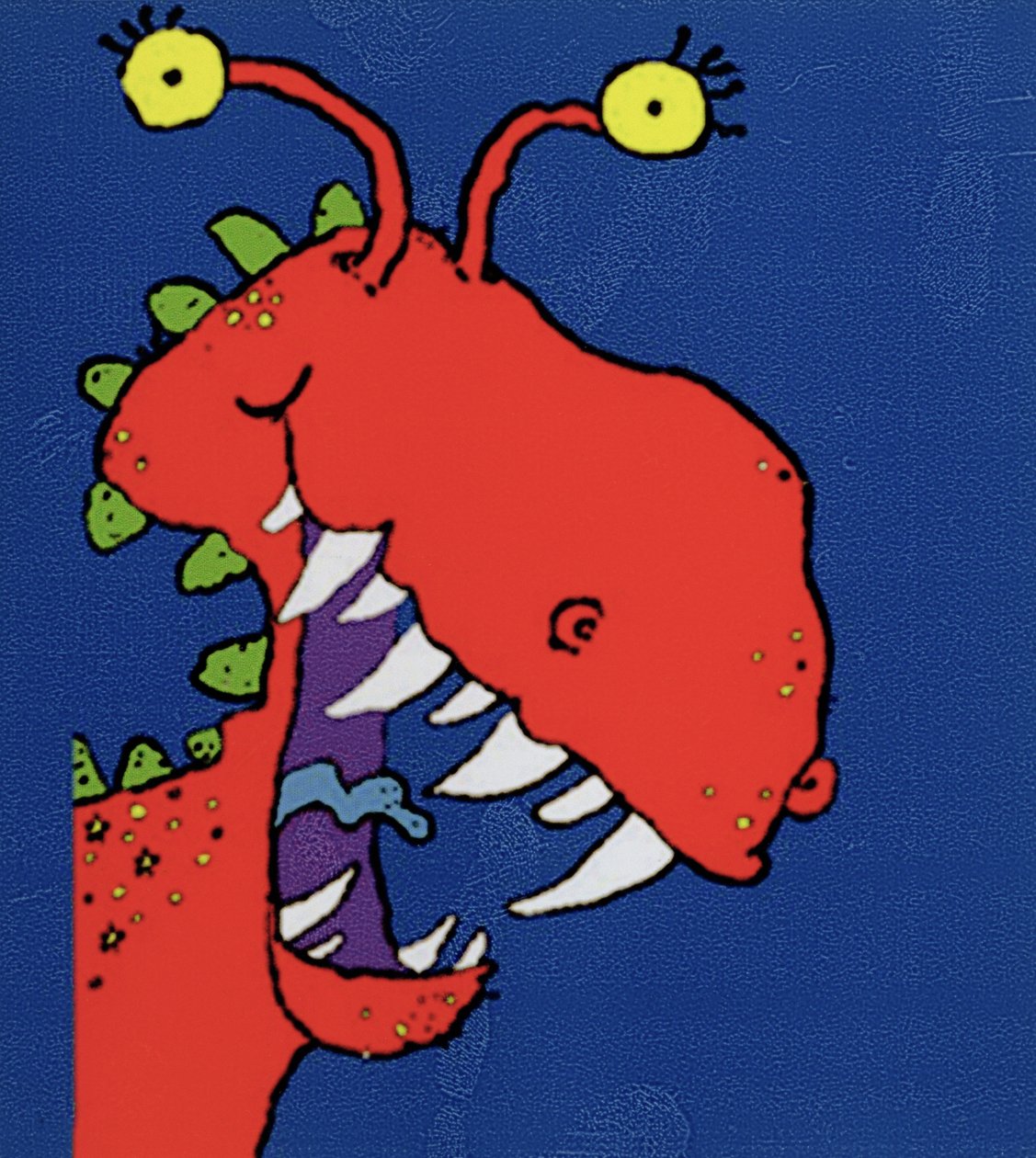 Red Monster, 1998 (tinta papíron) alkotó: Maylee Christie