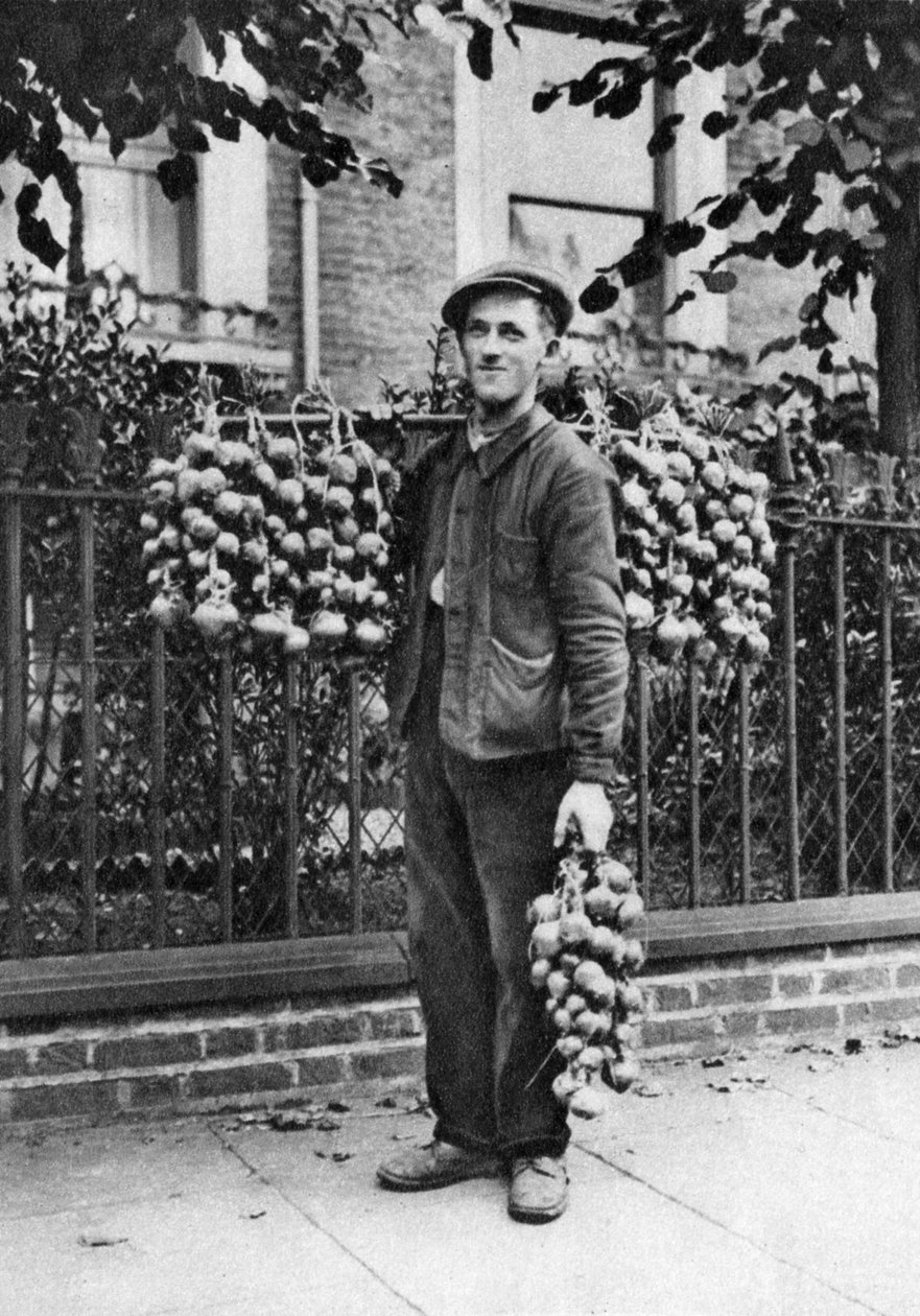 Breton hagymaárus, London, 1926-1927 alkotó: McLeish