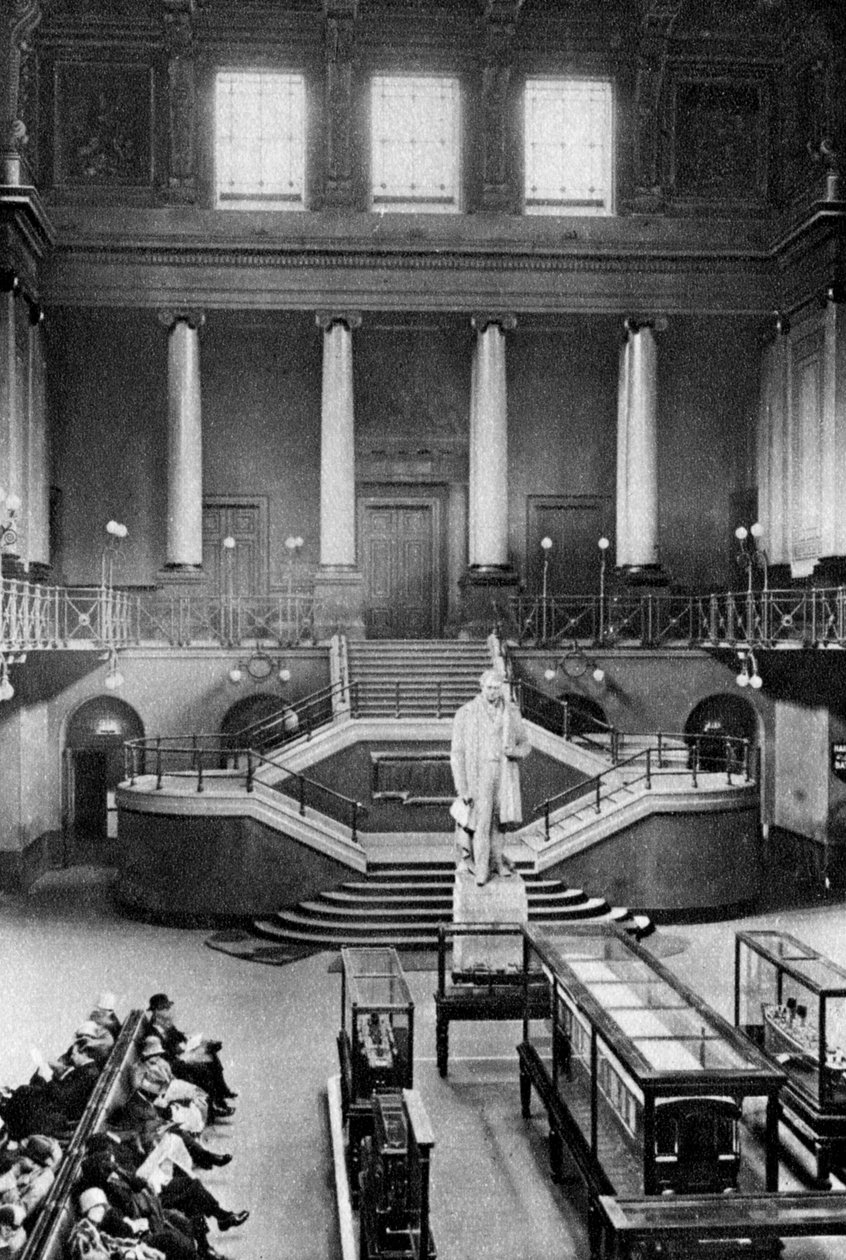 Central Hall, Euston pályaudvar, London, 1926-1927. alkotó: McLeish