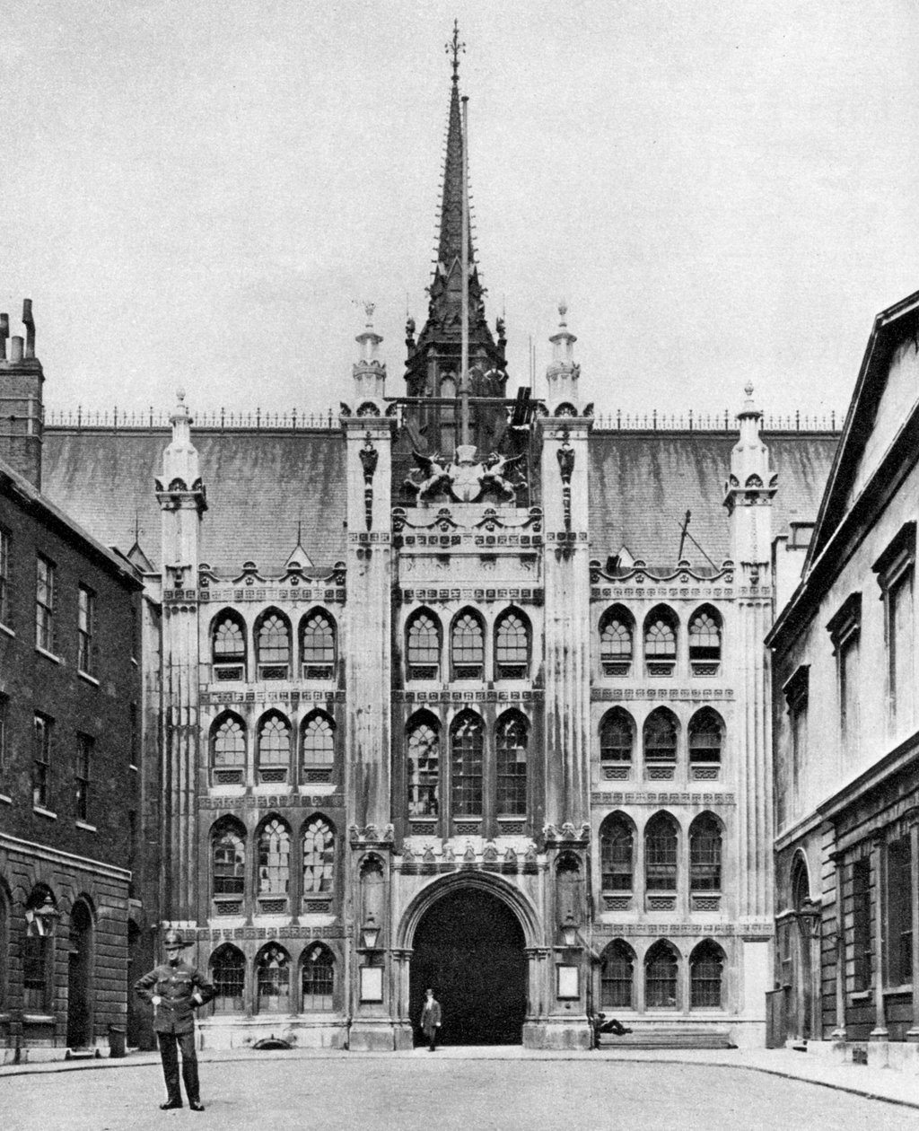 Gateway of the Guildhall, London, 1926-1927. alkotó: McLeish
