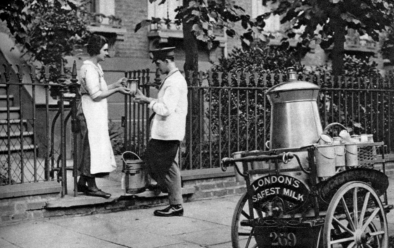 Milkman, Észak-London, 1926-1927 alkotó: McLeish