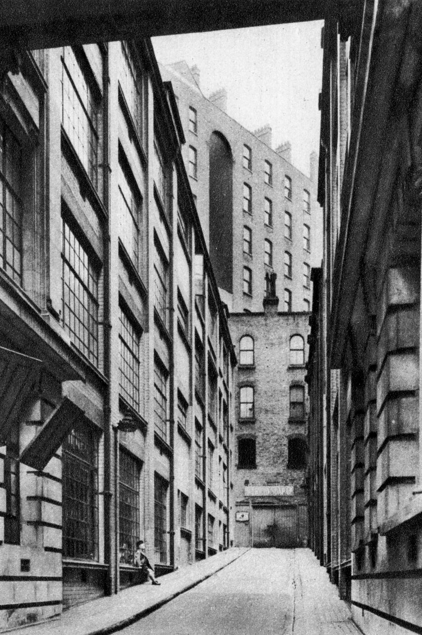 Newcastle Street, London, 1926-1927. alkotó: McLeish