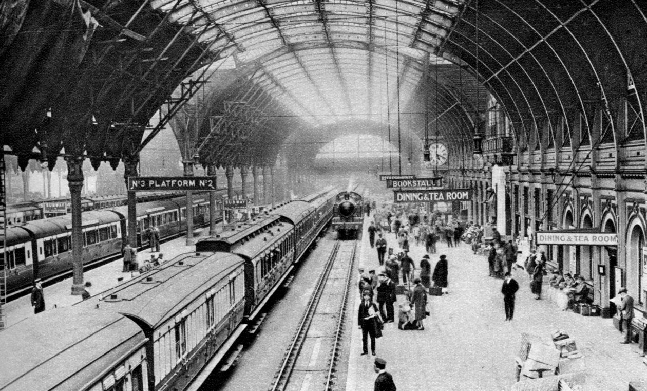 Paddington pályaudvar, London, 1926-1927. alkotó: McLeish