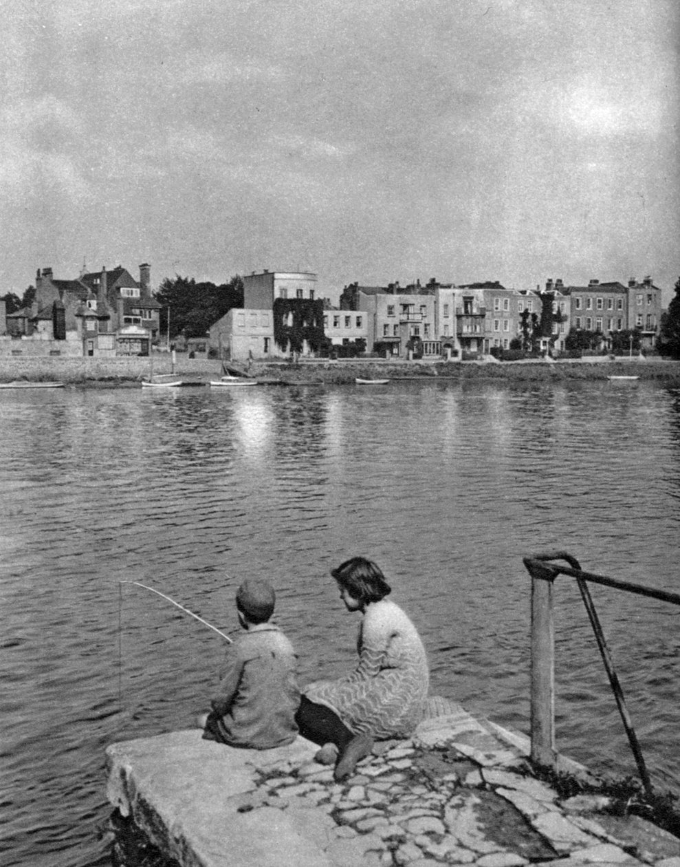 Strand-on-the-Green, Chiswick, London, 1926-1927 alkotó: McLeish