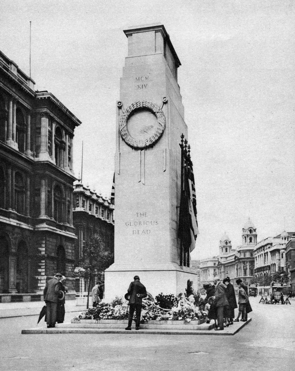 The Cenotaph, Whitehall, London, 1926-1927 alkotó: McLeish