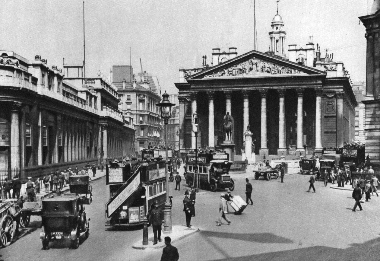 A City, London központja, 1926-1927. alkotó: McLeish