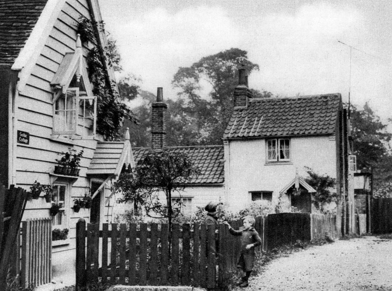 Faházak, Hadley Green, London, 1926-1927. alkotó: McLeish