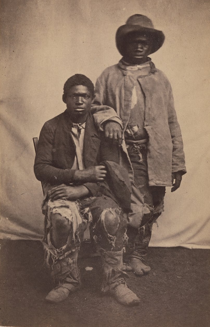 Cserkészeink és idegenvezetőink 1863-ban Baton Rouge-ban, Louisiana államban, 1863-ban. alkotó: McPherson and Oliver.