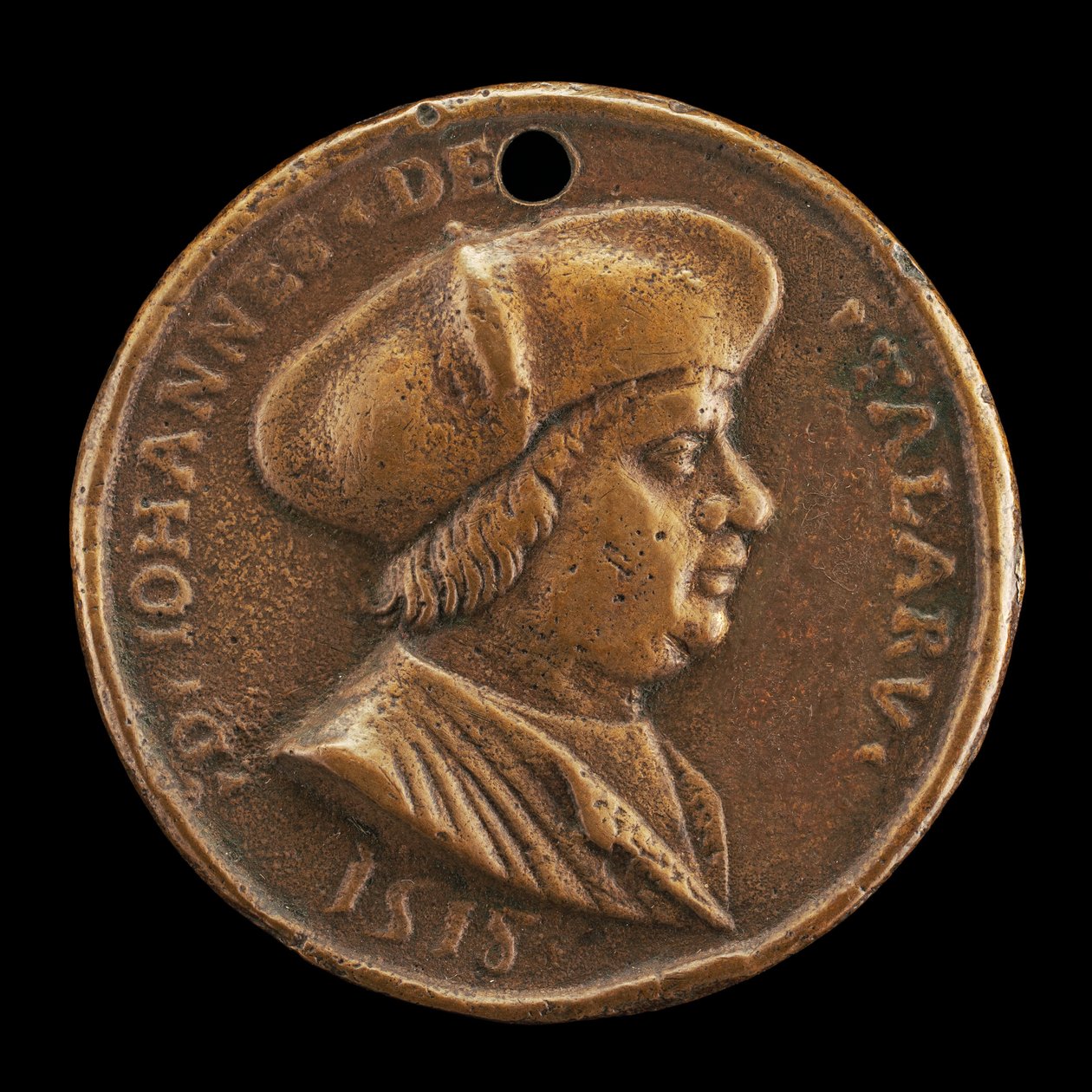 Jean de Talaru, meghalt 1550-ben, Fourvière-i kanonok 1517-ben, 1518-ban. alkotó: Medallist of 1518