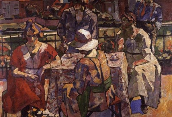 A terasz alkotó: Medard Maertens