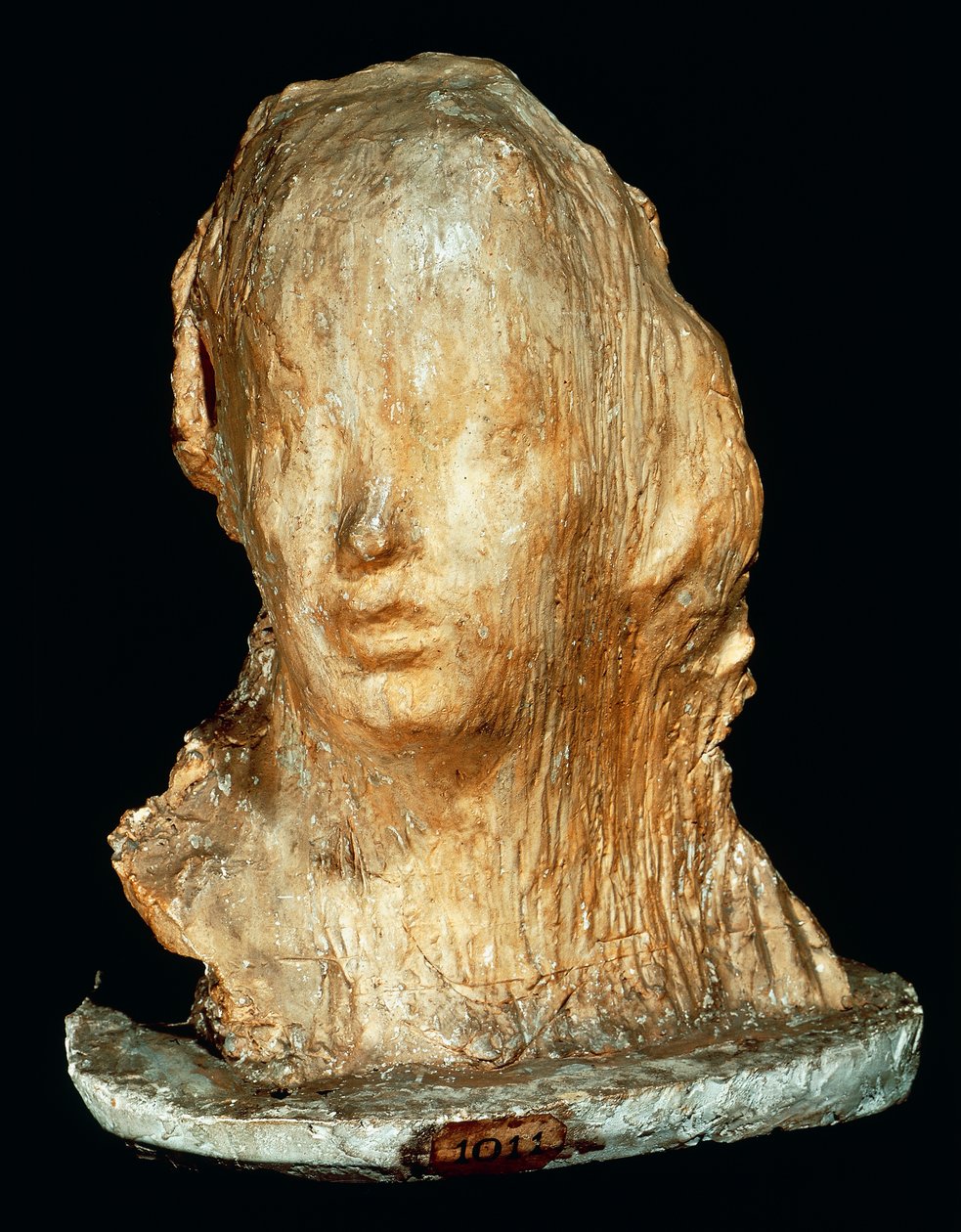 Ecce Puer (íme, gyermek), 1906 körül, Medardo Rosso (1858-1928), gipsz, 52x42x32 cm alkotó: Medardo Rosso